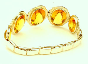 color therapy bracelet yellow